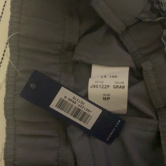 Jaanuu Women’s Essential 5 Pocket Grey Jogger Size Petite Medium - Picture 8 of 8